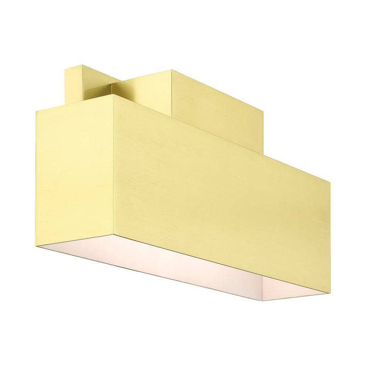 Livex Lighting 22424-12  Lynx Outdoor Satin Brass