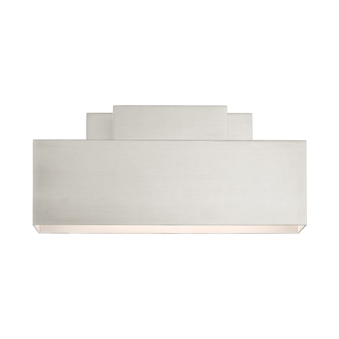 Livex Lighting 22424-91  Lynx Outdoor Brushed Nickel