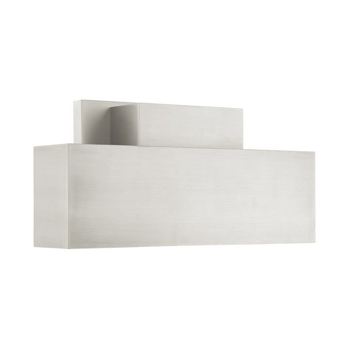 Livex Lighting 22424-91  Lynx Outdoor Brushed Nickel