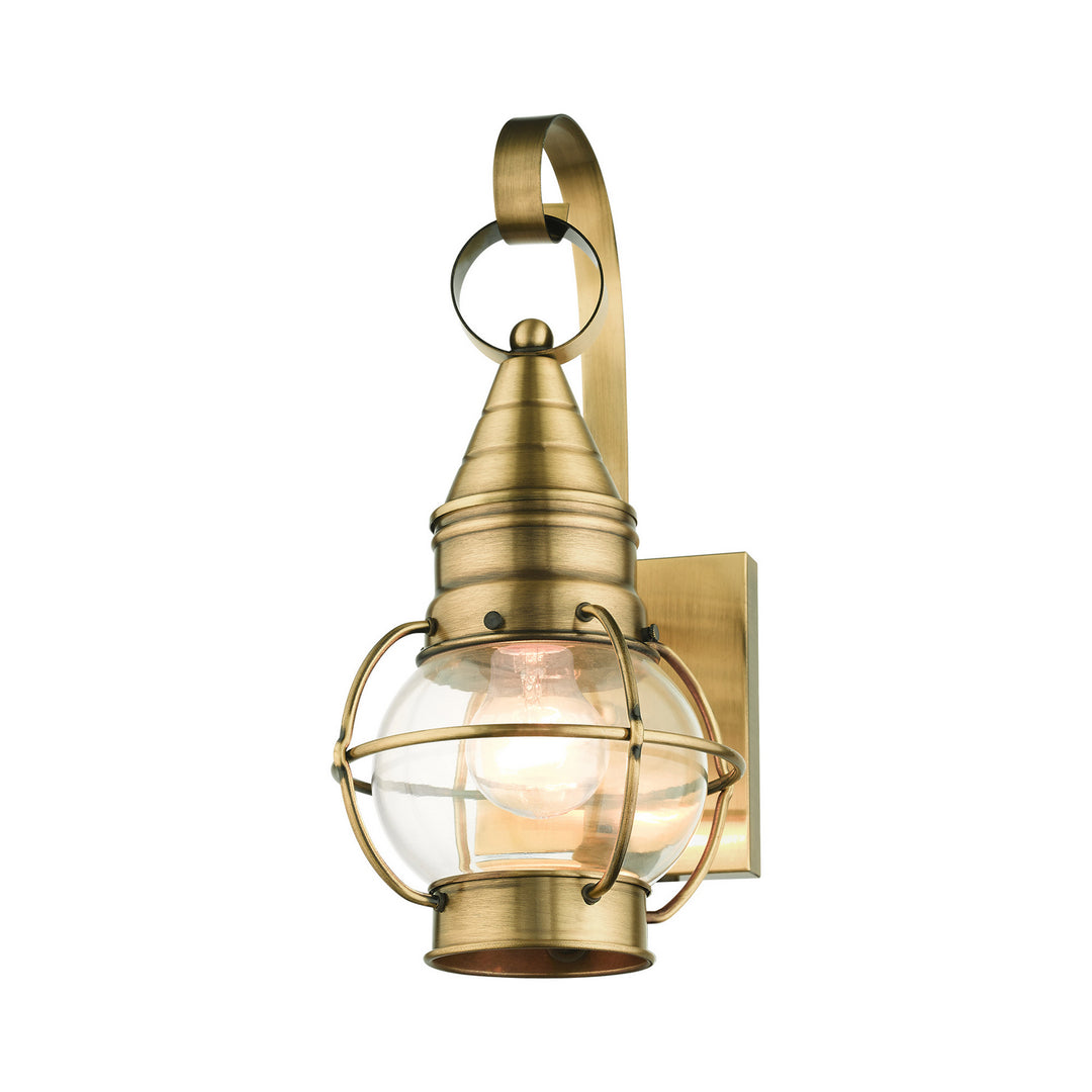 Livex Lighting 26900-01  Newburyport Outdoor Antique Brass