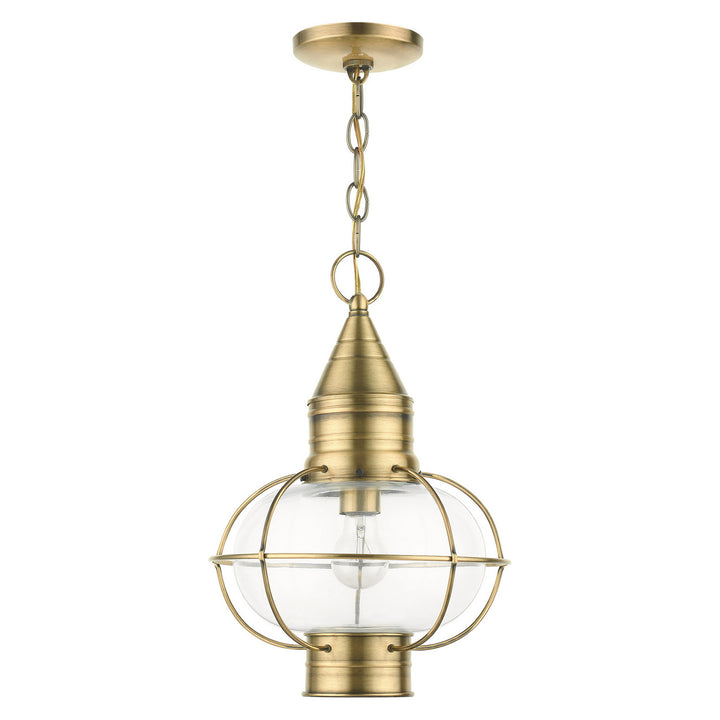 Livex Lighting 26906-01  Newburyport Outdoor Antique Brass