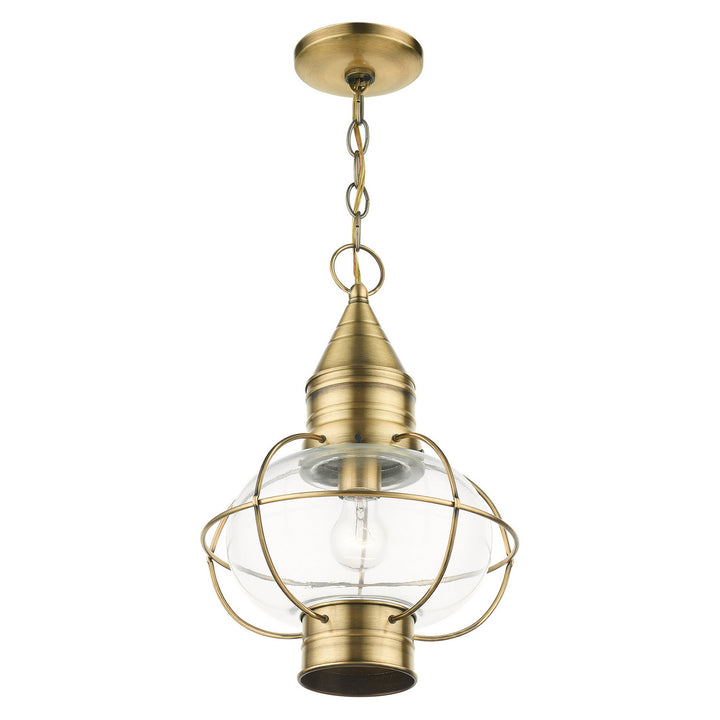 Livex Lighting 26906-01  Newburyport Outdoor Antique Brass