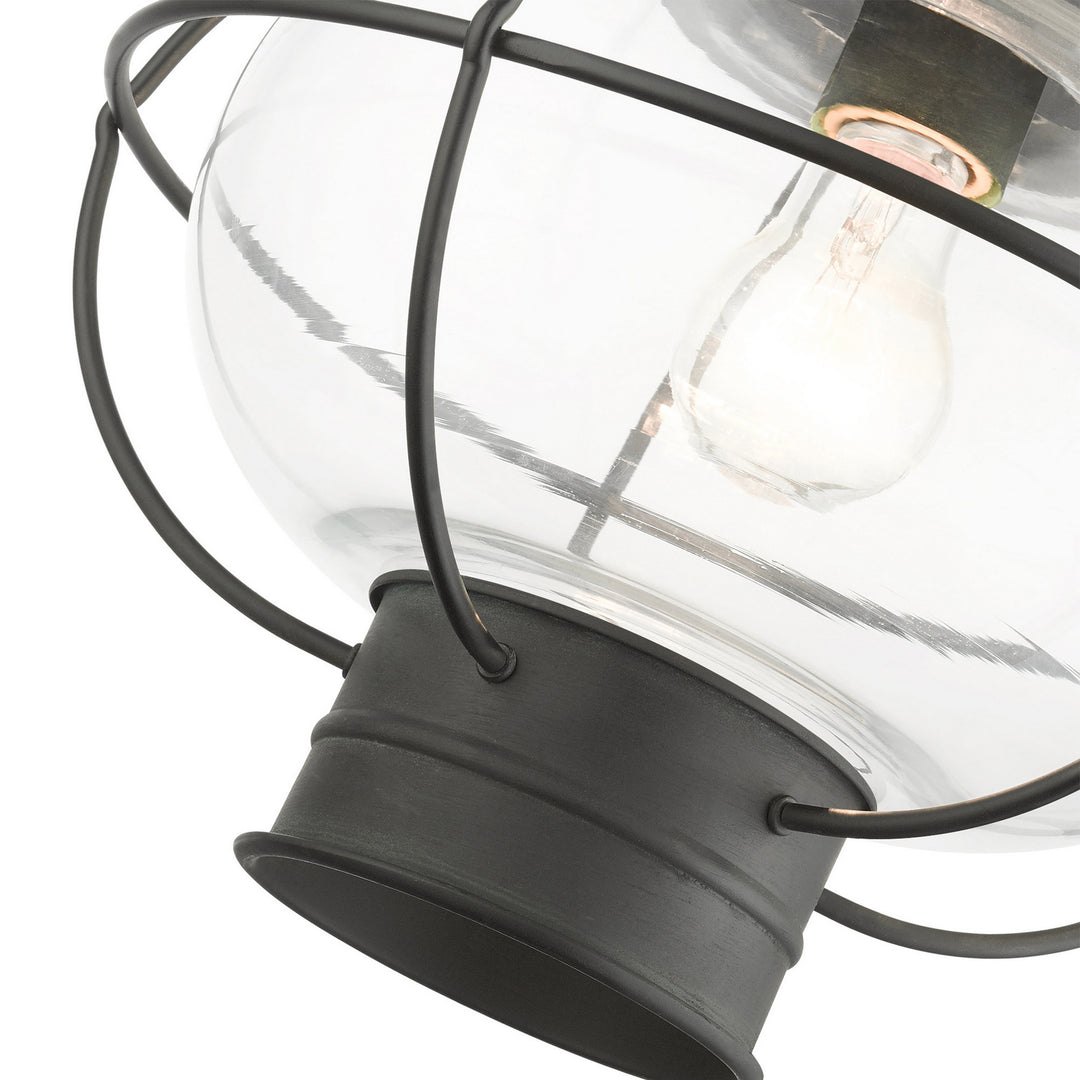 Livex Lighting 26906-61  Newburyport Outdoor Charcoal