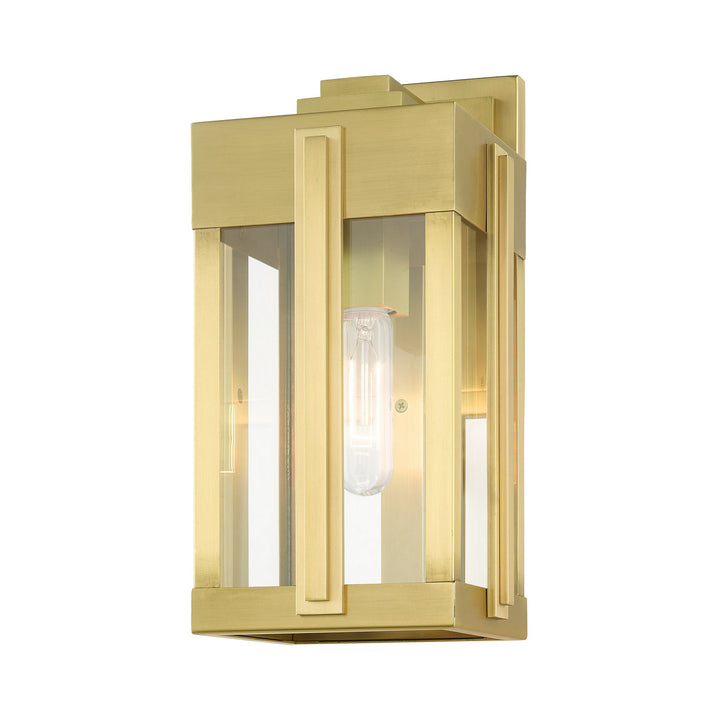 Livex Lighting 27712-08  Lexington Outdoor Natural Brass