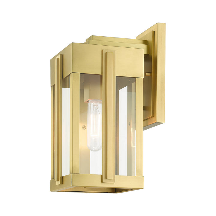 Livex Lighting 27712-08  Lexington Outdoor Natural Brass