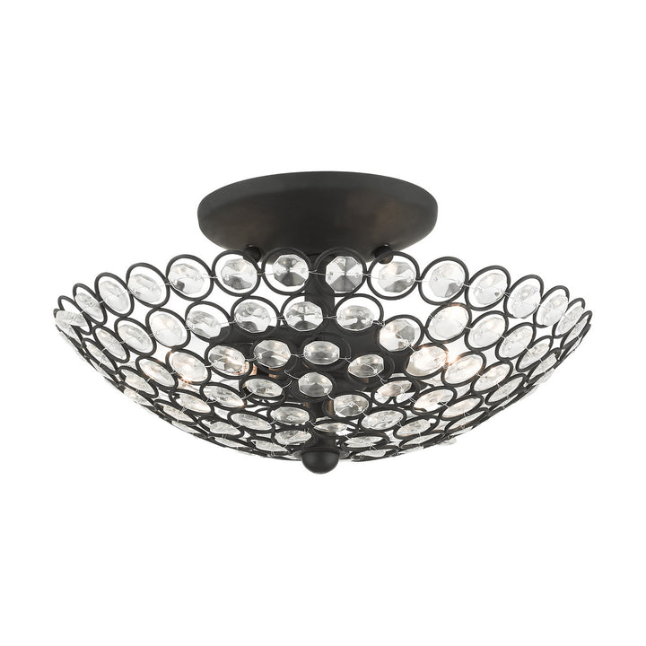 Livex Cassandra 40441-04 Ceiling Light - Black