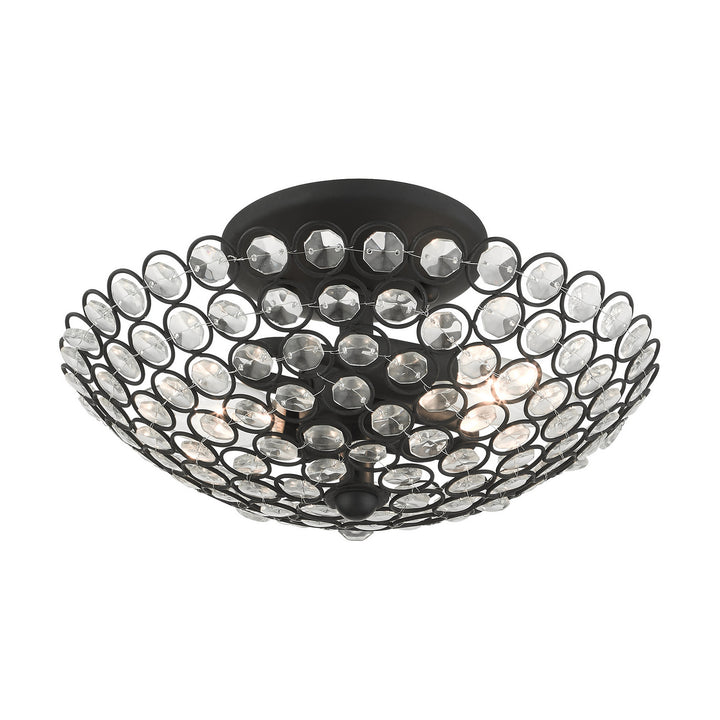 Livex Cassandra 40441-04 Ceiling Light - Black