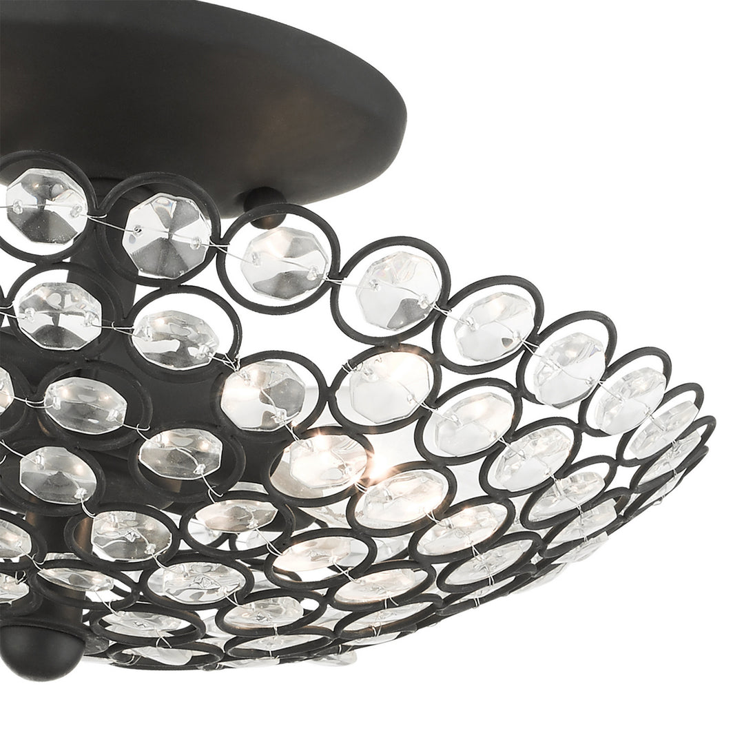 Livex Cassandra 40441-04 Ceiling Light - Black