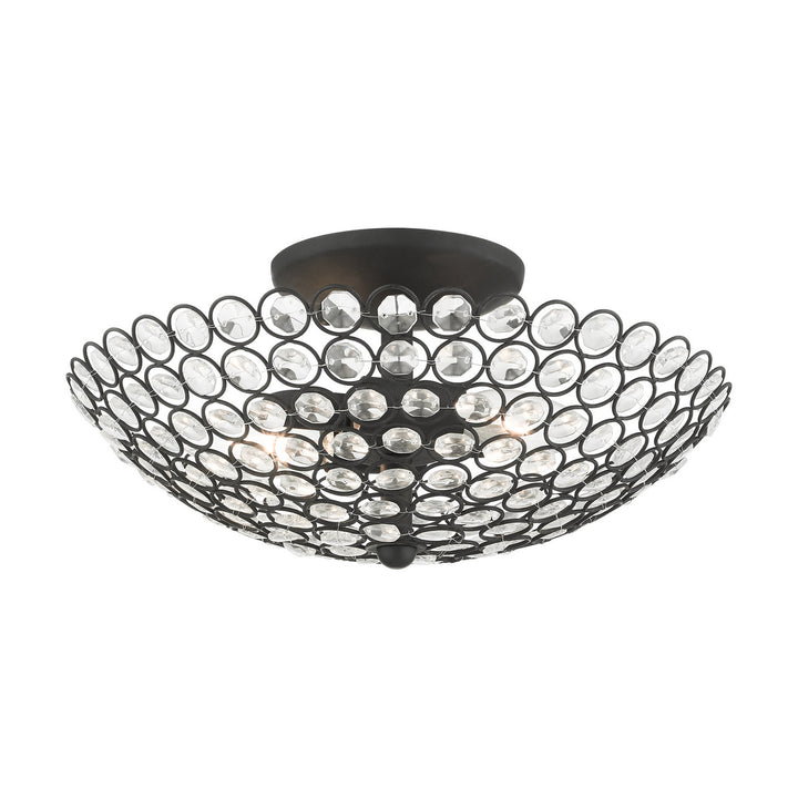 Livex Cassandra 40443-04 Ceiling Light - Black