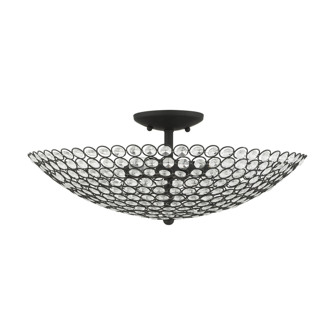 Livex Cassandra 40447-04 Ceiling Light - Black