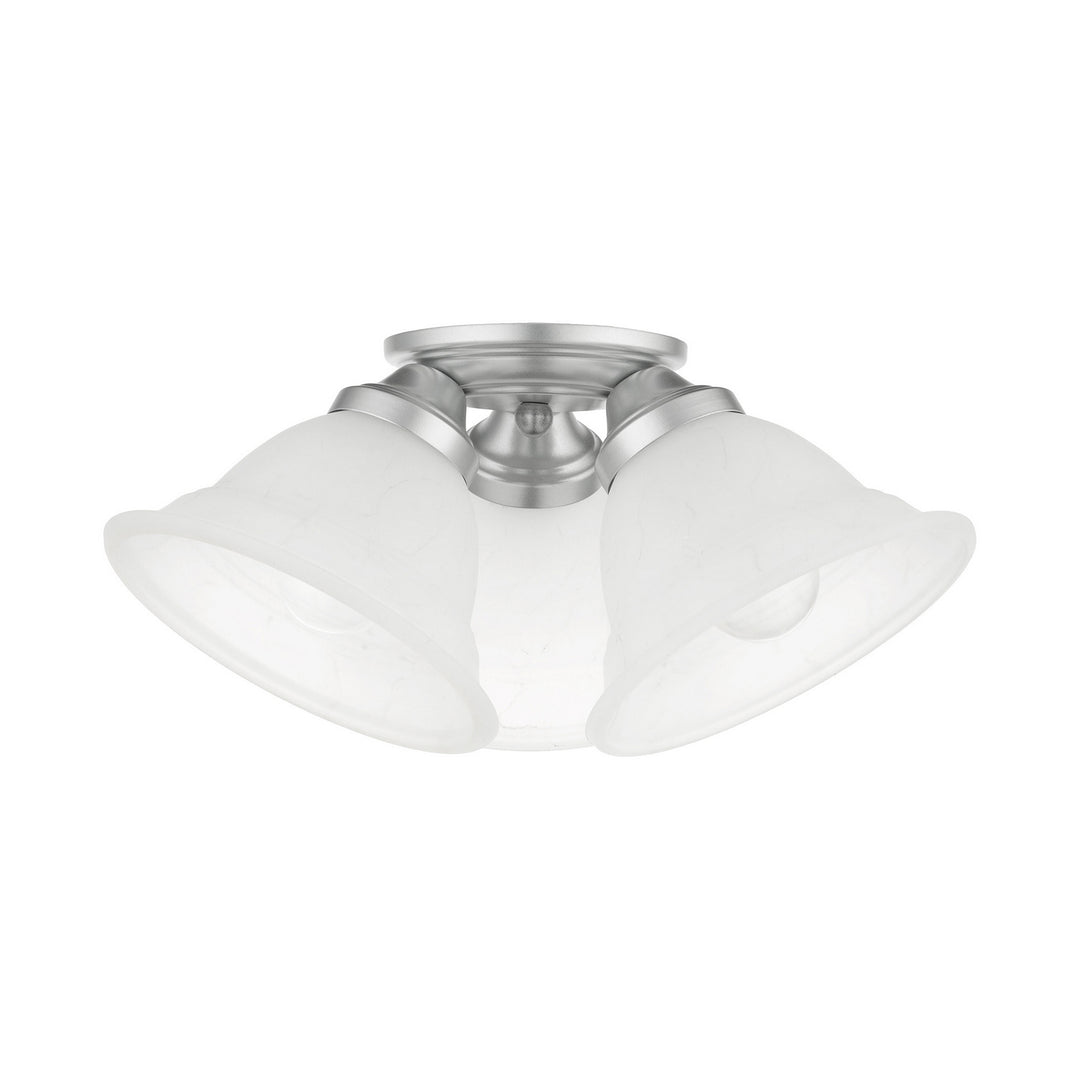 Livex Wynnewood 40727-81 Ceiling Light - Painted Satin Nickel