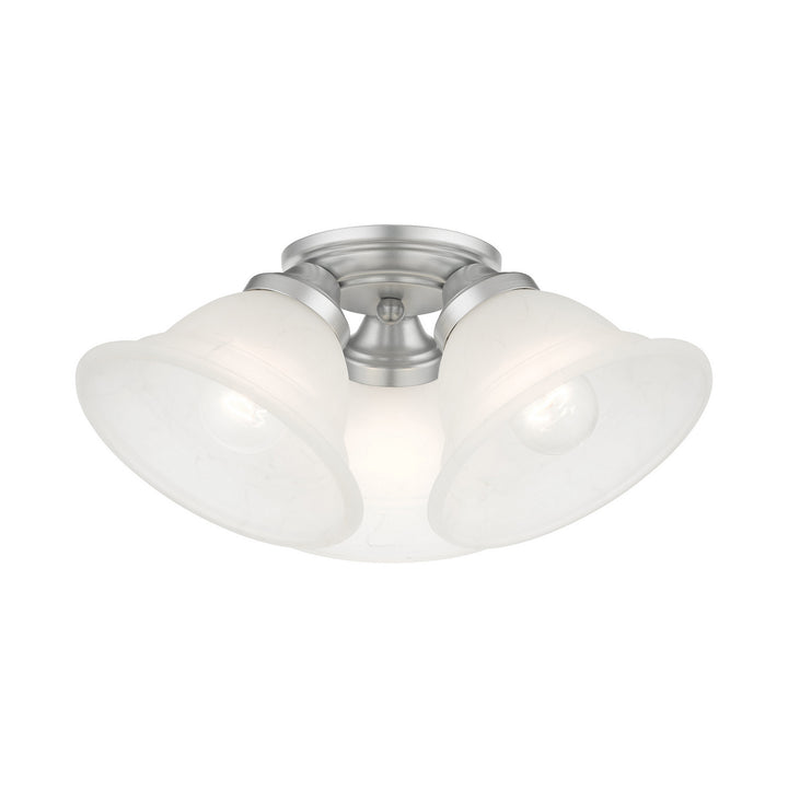 Livex Wynnewood 40727-81 Ceiling Light - Painted Satin Nickel