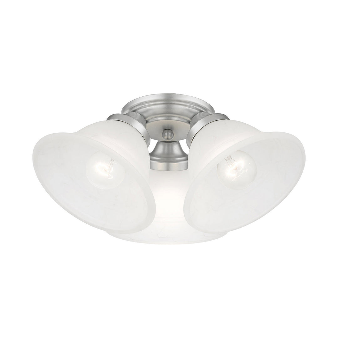 Livex Wynnewood 40727-81 Ceiling Light - Painted Satin Nickel