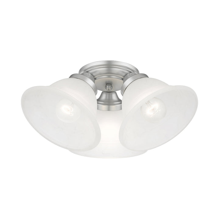 Livex Wynnewood 40727-81 Ceiling Light - Painted Satin Nickel