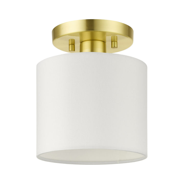 Livex Meridian 41094-12 Ceiling Light - Satin Brass