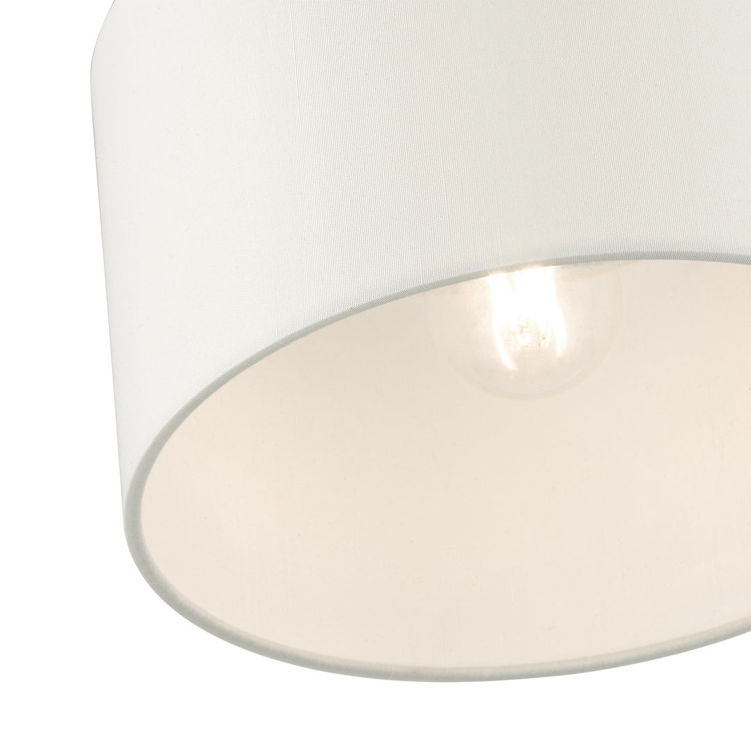 Livex Meridian 41095-12 Ceiling Light - Satin Brass