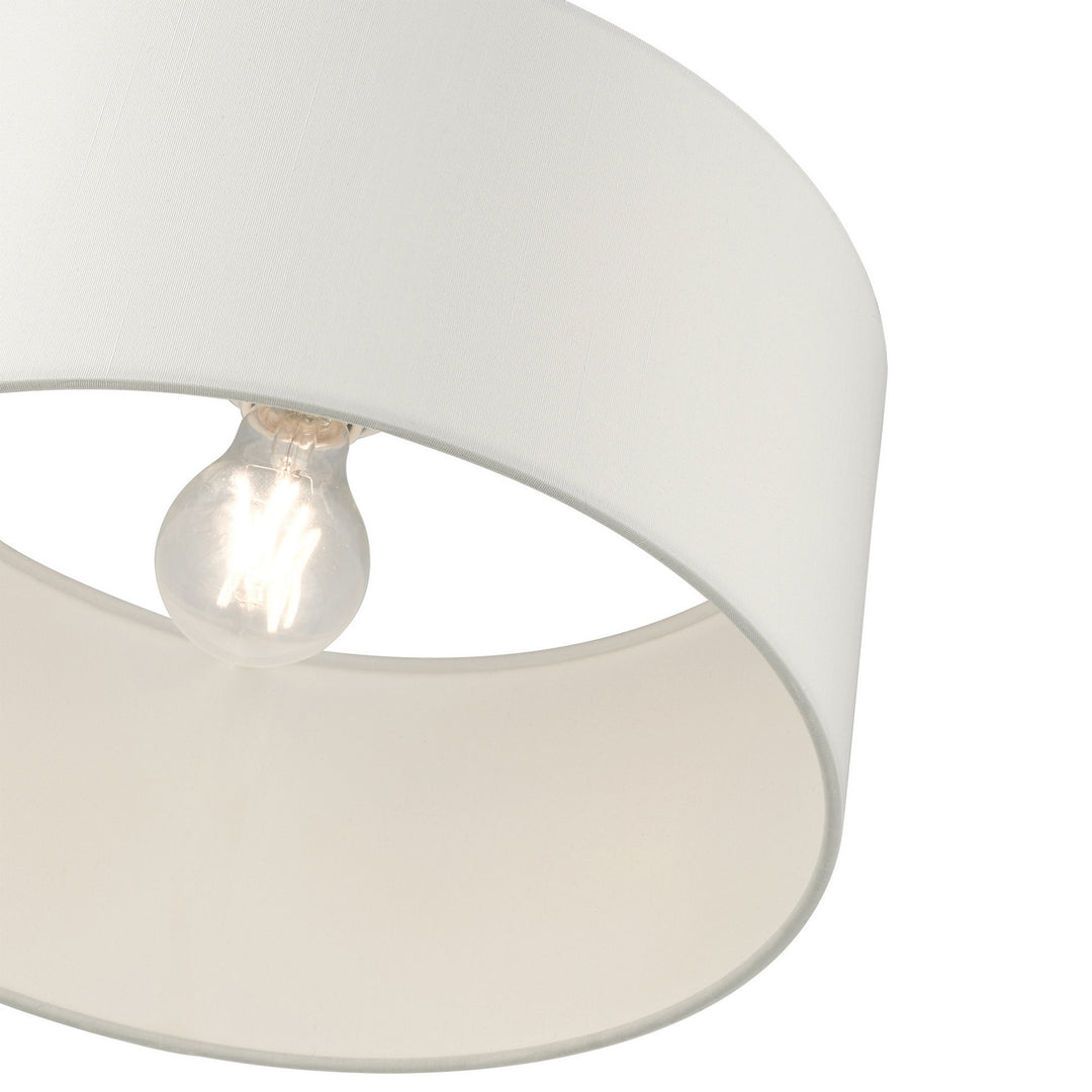 Livex Meridian 41097-12 Ceiling Light - Satin Brass