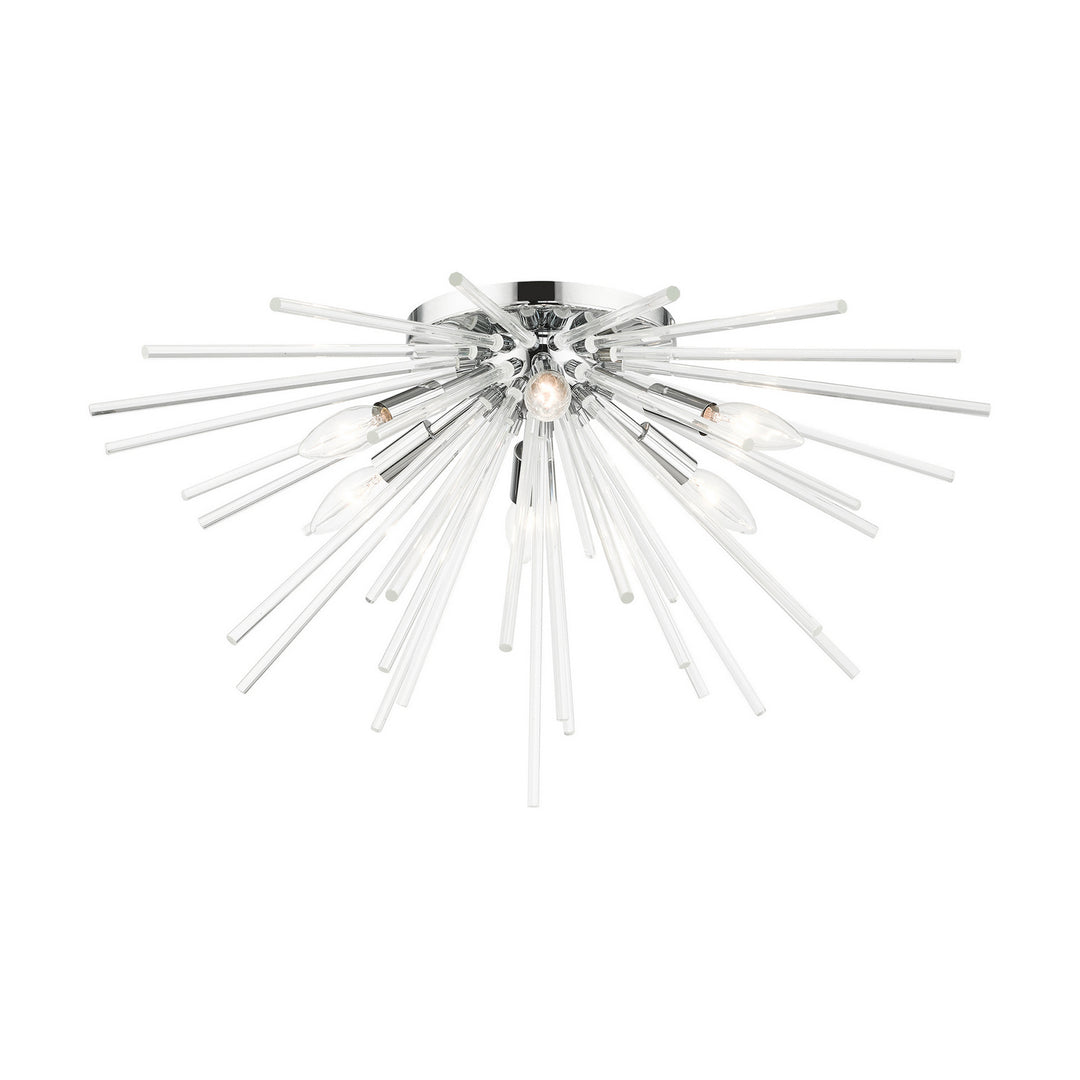 Livex Utopia 41251-05 Ceiling Light - Polished Chrome