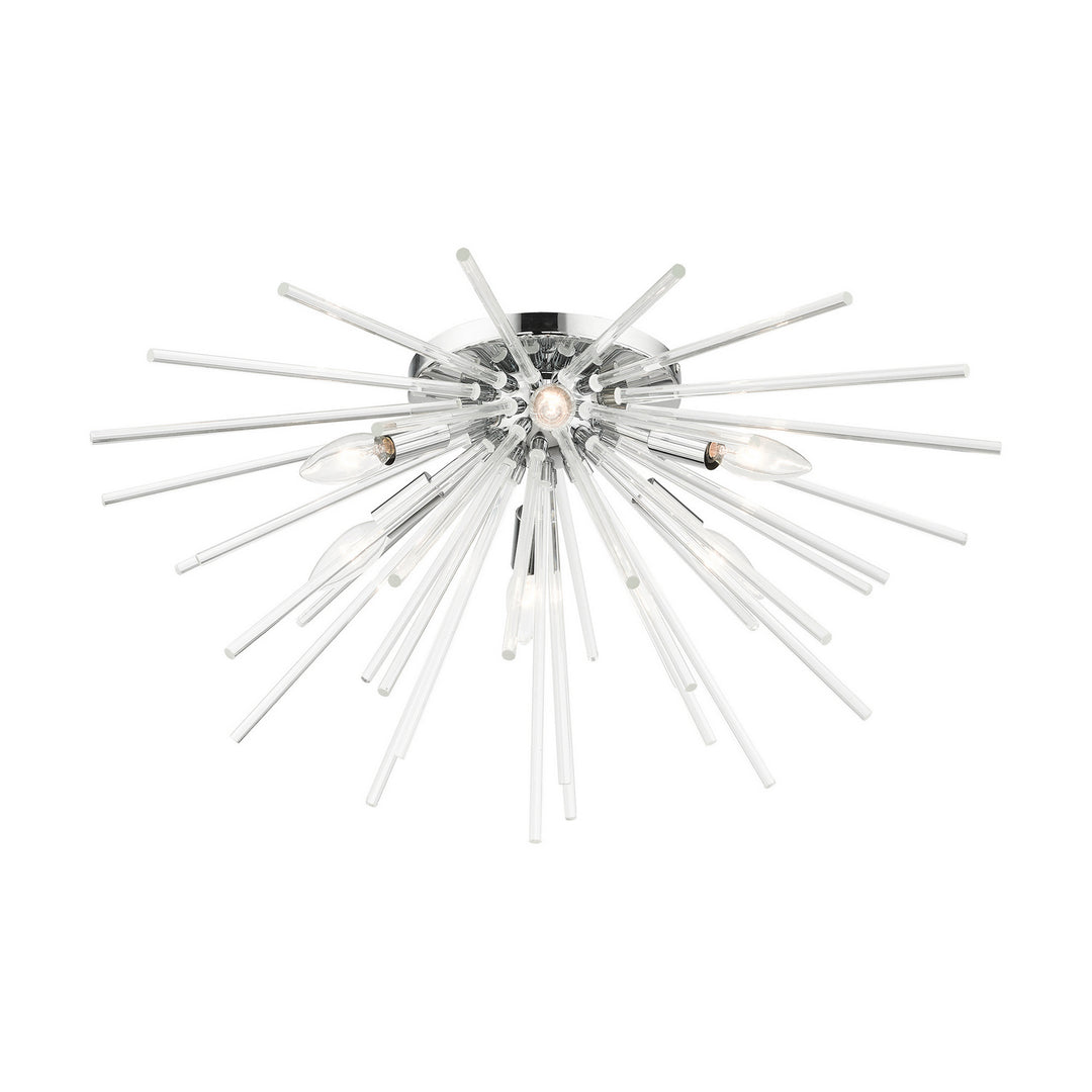 Livex Utopia 41251-05 Ceiling Light - Polished Chrome