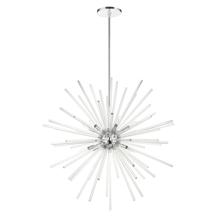 Livex Utopia 41259-05 Chandelier Light - Polished Chrome