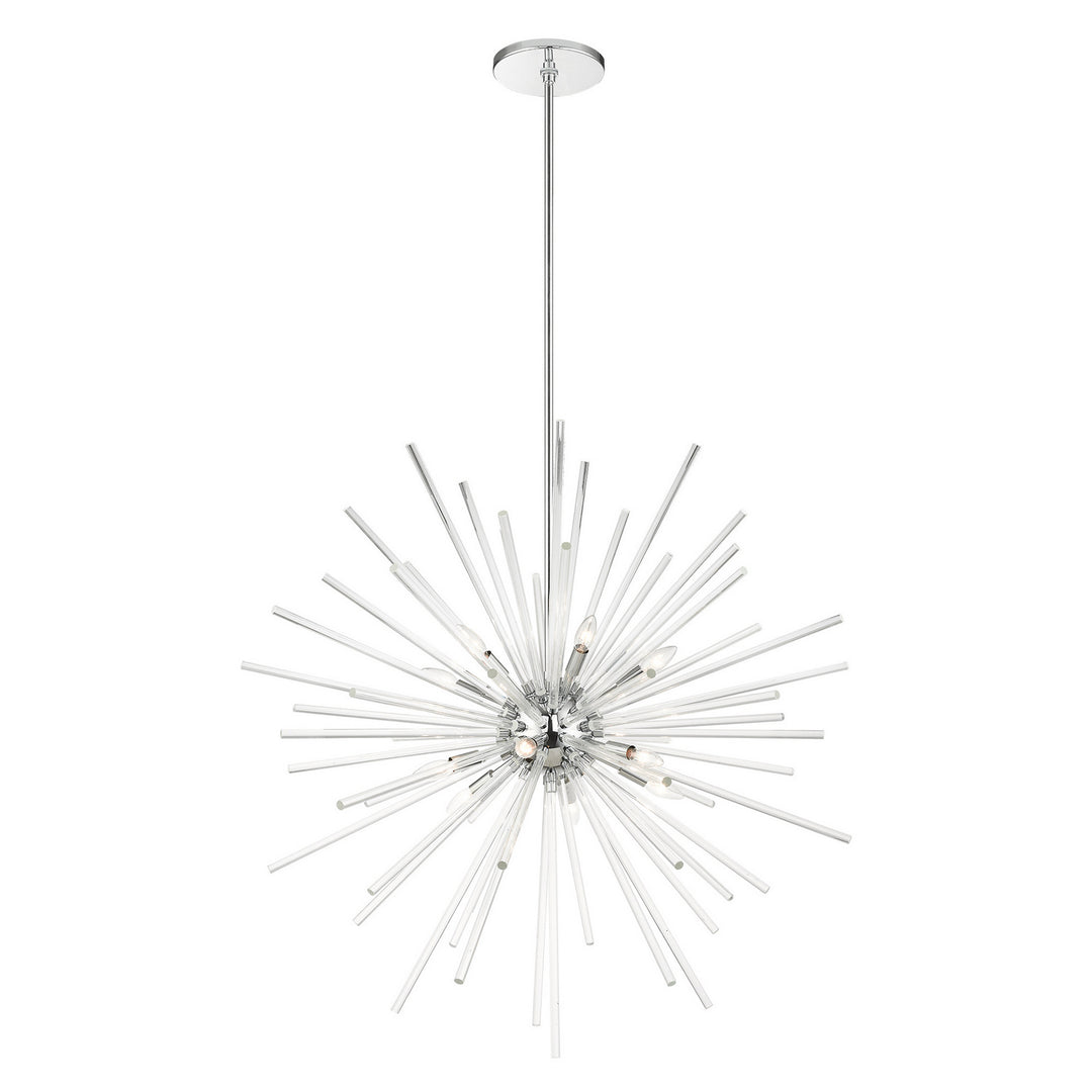 Livex Utopia 41259-05 Chandelier Light - Polished Chrome