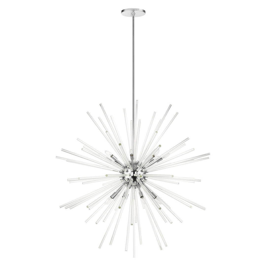 Livex Utopia 41260-05 Chandelier Light - Polished Chrome