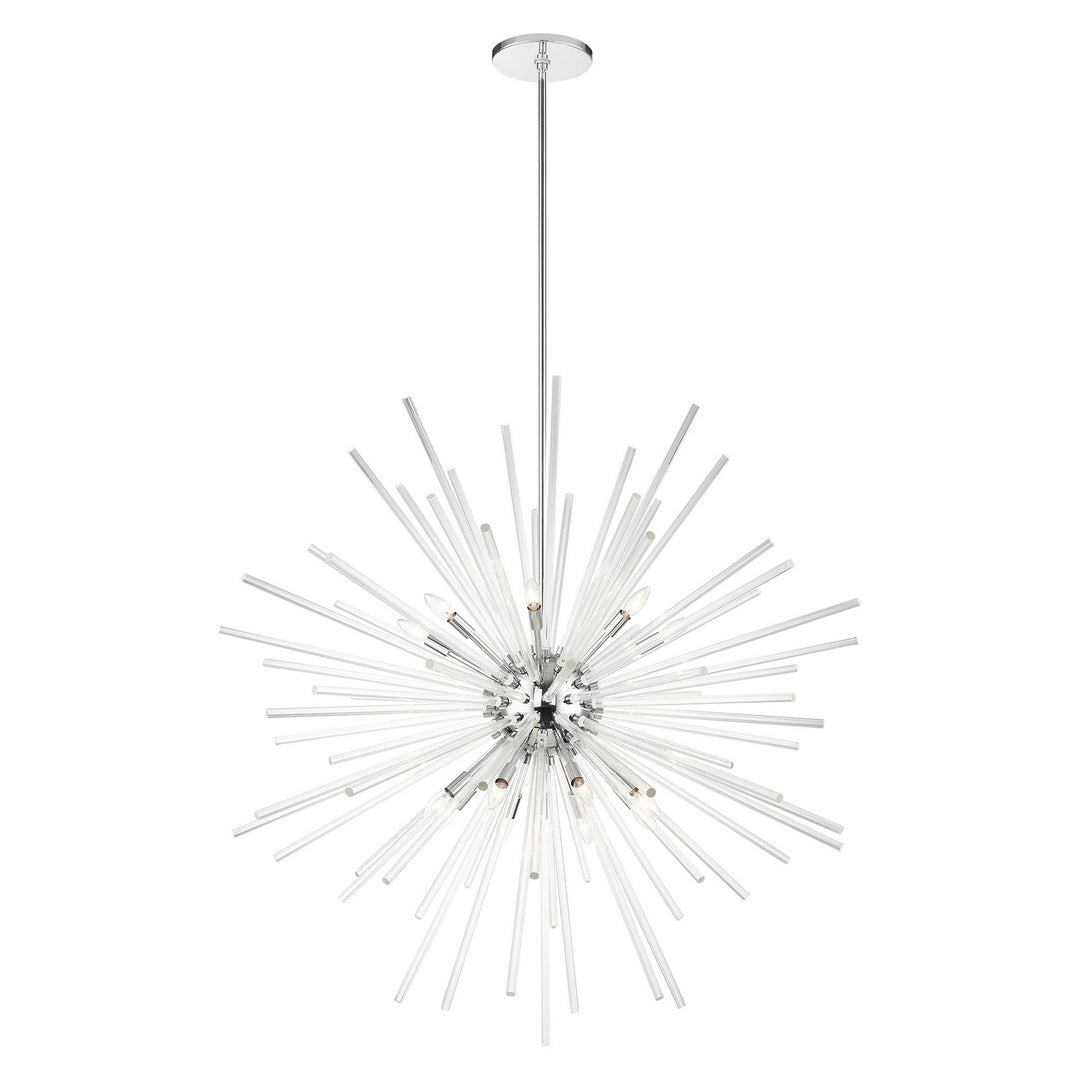 Livex Utopia 41260-05 Chandelier Light - Polished Chrome