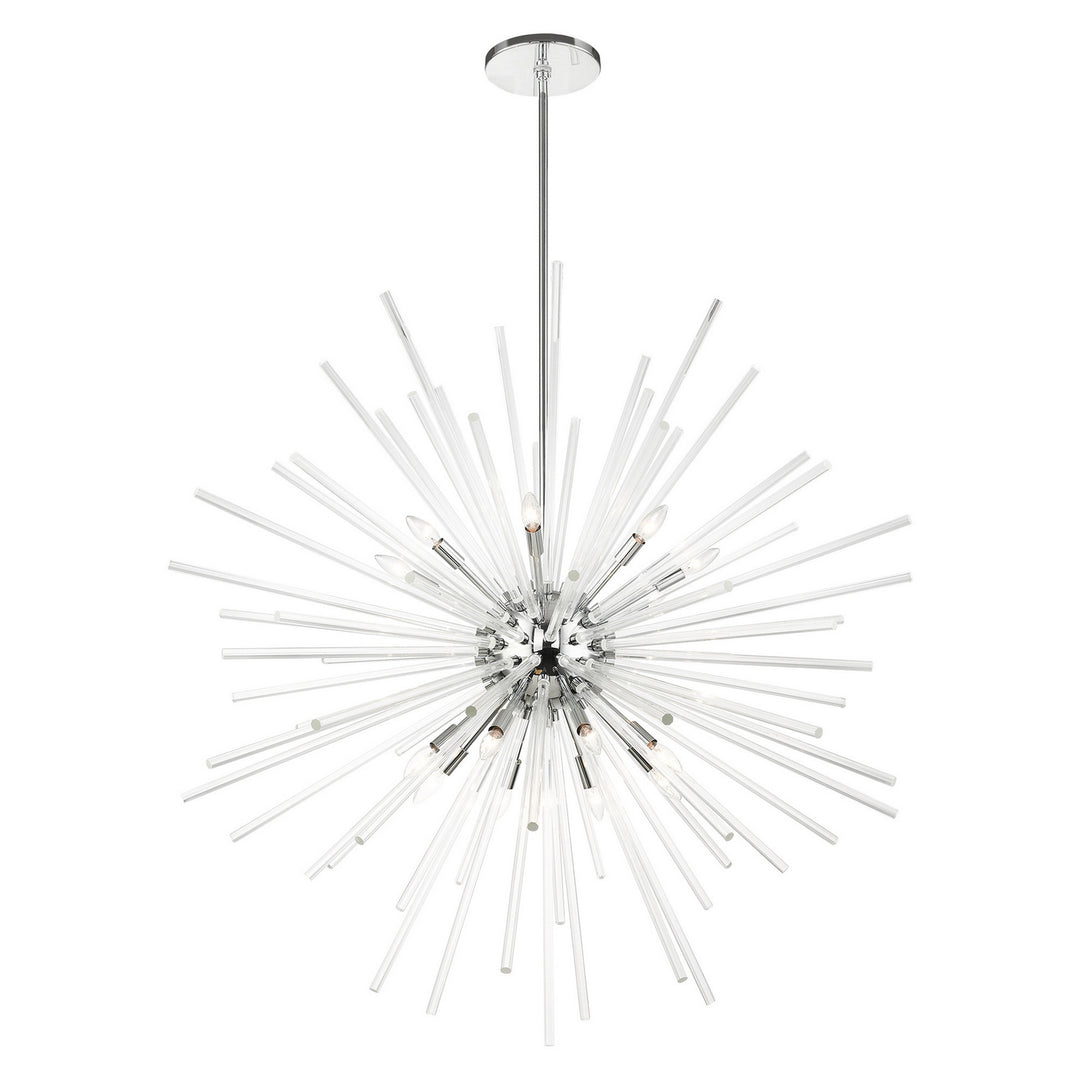 Livex Utopia 41260-05 Chandelier Light - Polished Chrome