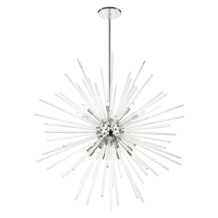 Livex Utopia 41260-05 Chandelier Light - Polished Chrome