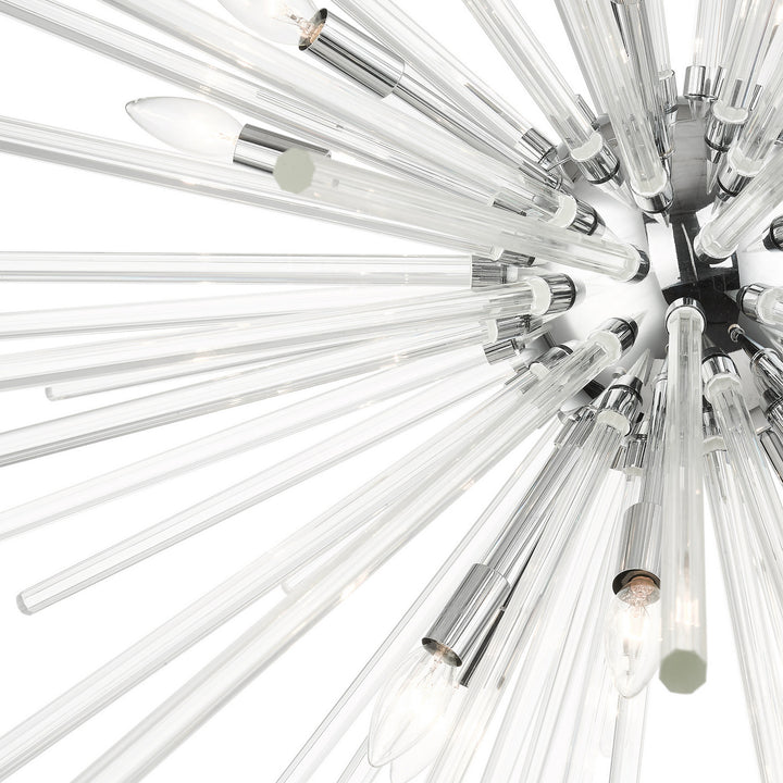 Livex Utopia 41260-05 Chandelier Light - Polished Chrome