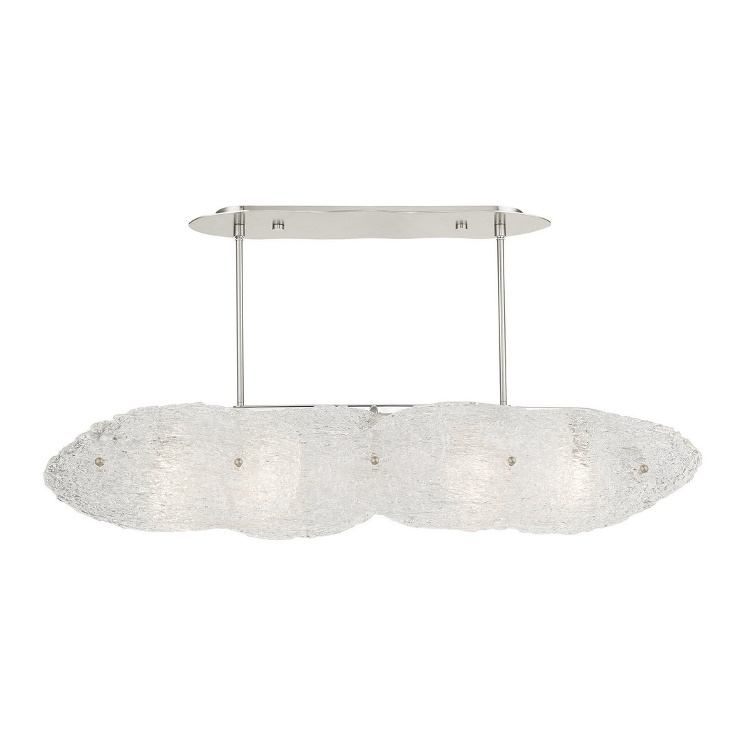 Livex Belvidere 45438-91 Pendant Light - Brushed Nickel