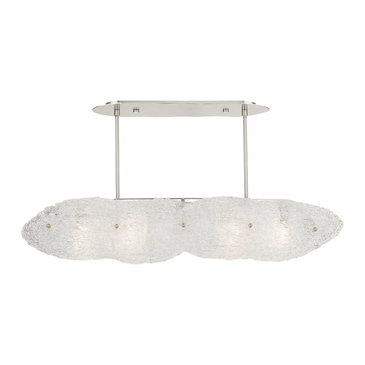 Livex Belvidere 45438-91 Pendant Light - Brushed Nickel