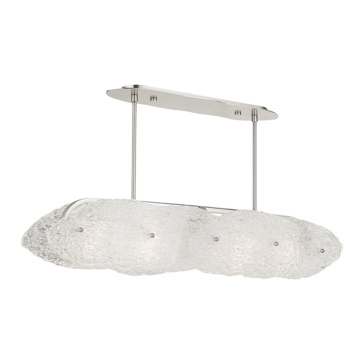 Livex Belvidere 45438-91 Pendant Light - Brushed Nickel