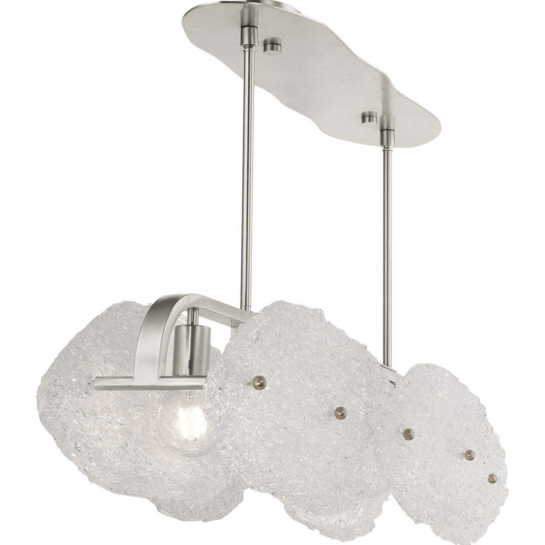 Livex Belvidere 45438-91 Pendant Light - Brushed Nickel
