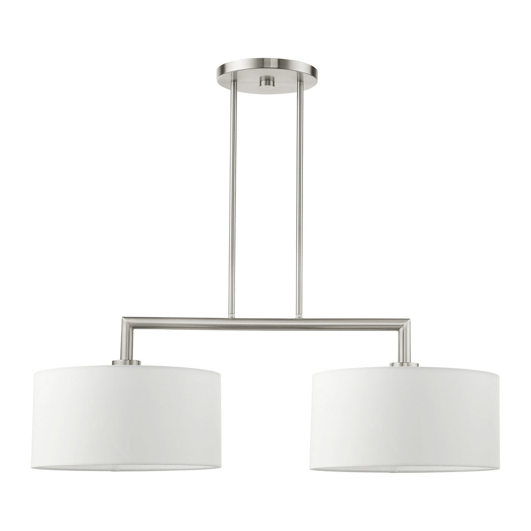 Livex Meridian 45492-91 Pendant Light - Brushed Nickel