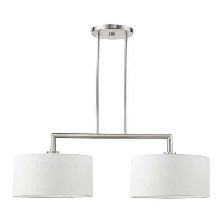 Livex Meridian 45492-91 Pendant Light - Brushed Nickel