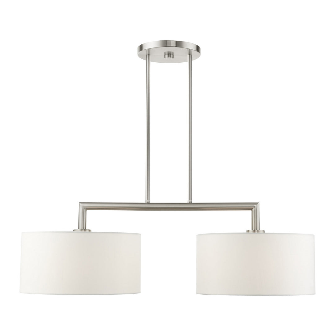 Livex Meridian 45492-91 Pendant Light - Brushed Nickel