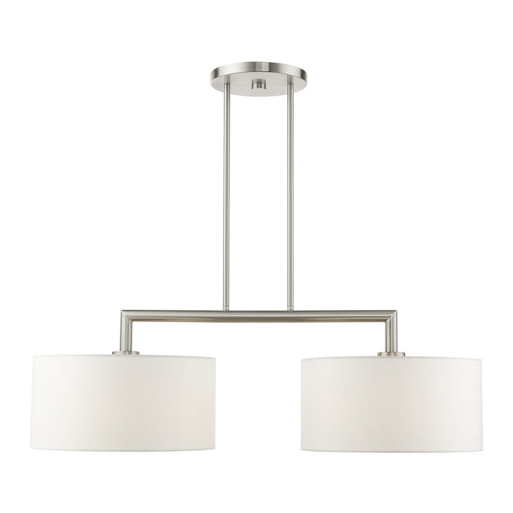 Livex Meridian 45492-91 Pendant Light - Brushed Nickel