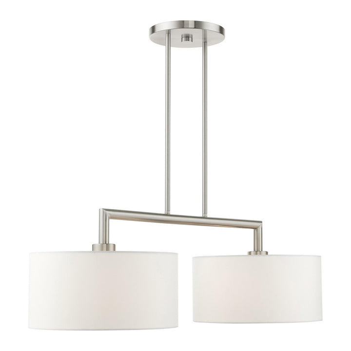 Livex Meridian 45492-91 Pendant Light - Brushed Nickel