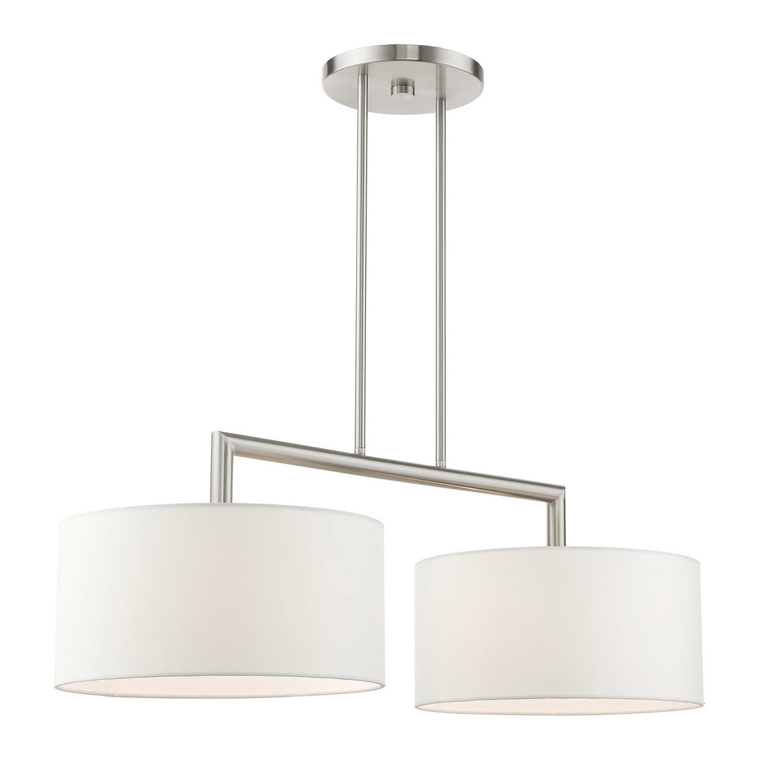 Livex Meridian 45492-91 Pendant Light - Brushed Nickel