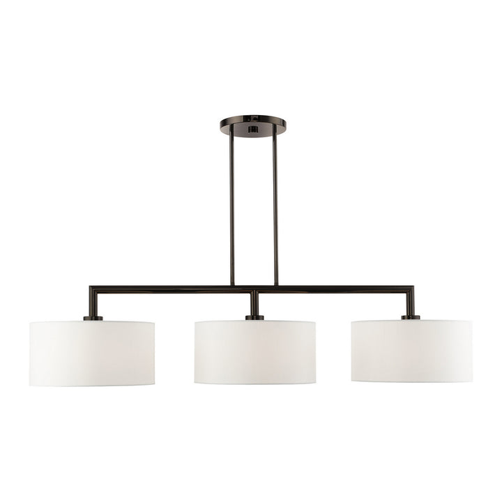 Livex Meridian 45493-46 Pendant Light - Black Chrome