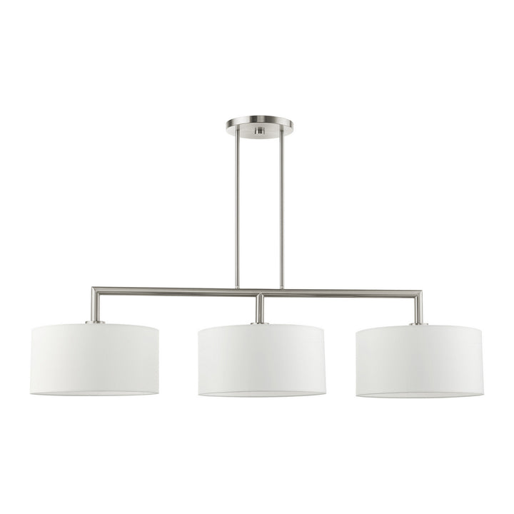 Livex Meridian 45493-91 Pendant Light - Brushed Nickel