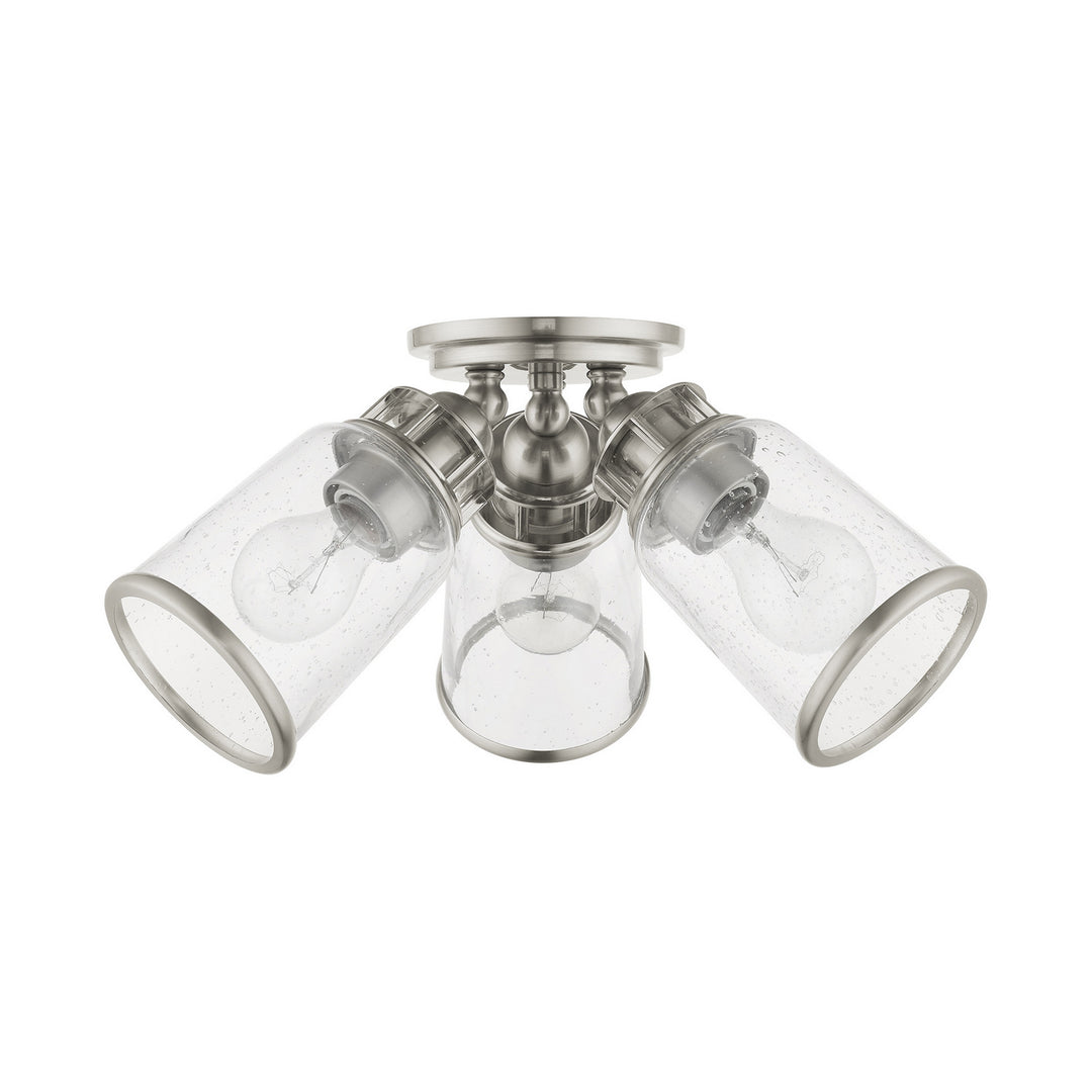 Livex Lawrenceville 45503-91 Ceiling Light - Brushed Nickel