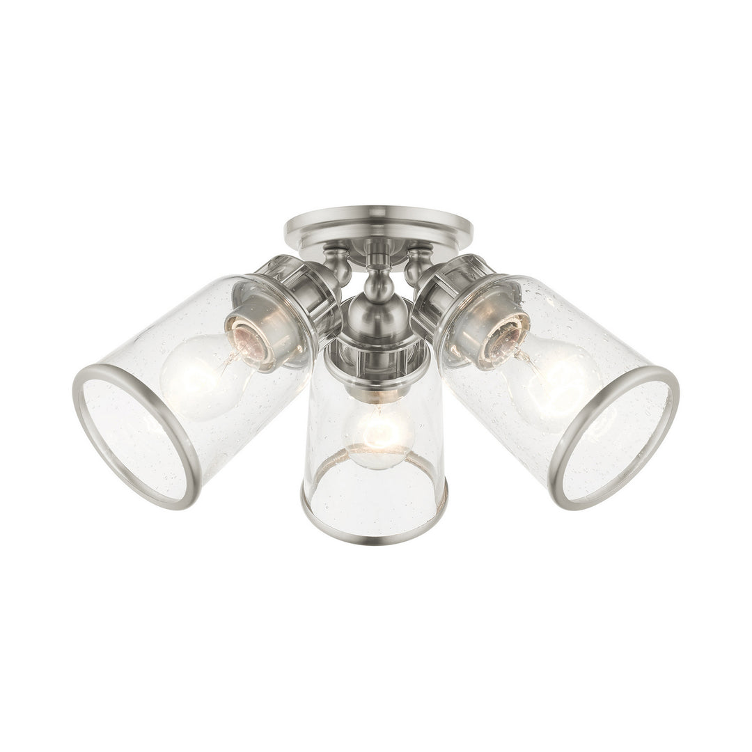 Livex Lawrenceville 45503-91 Ceiling Light - Brushed Nickel