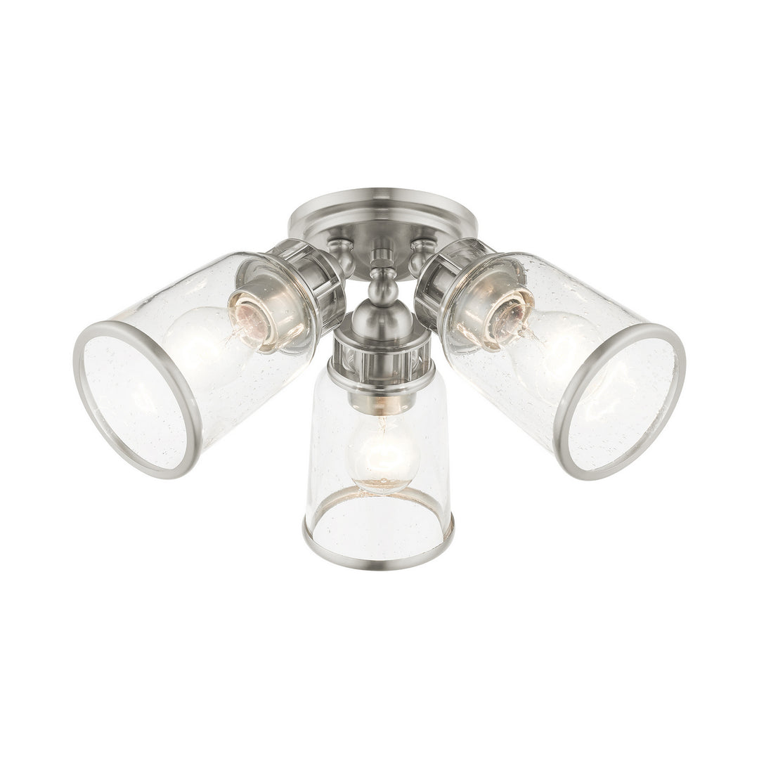 Livex Lawrenceville 45503-91 Ceiling Light - Brushed Nickel