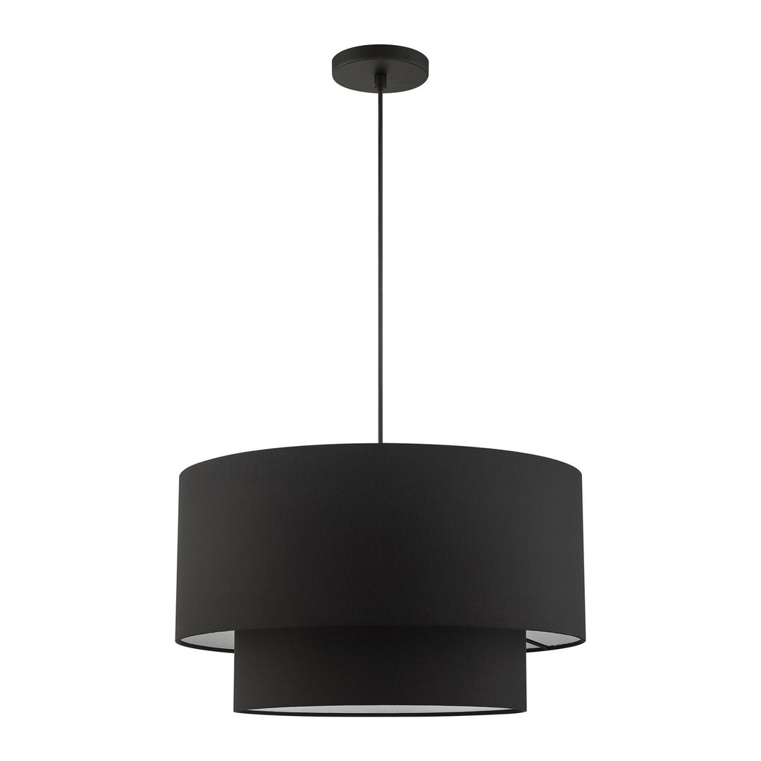 Livex Bainbridge 45668-04 Pendant Light - Black