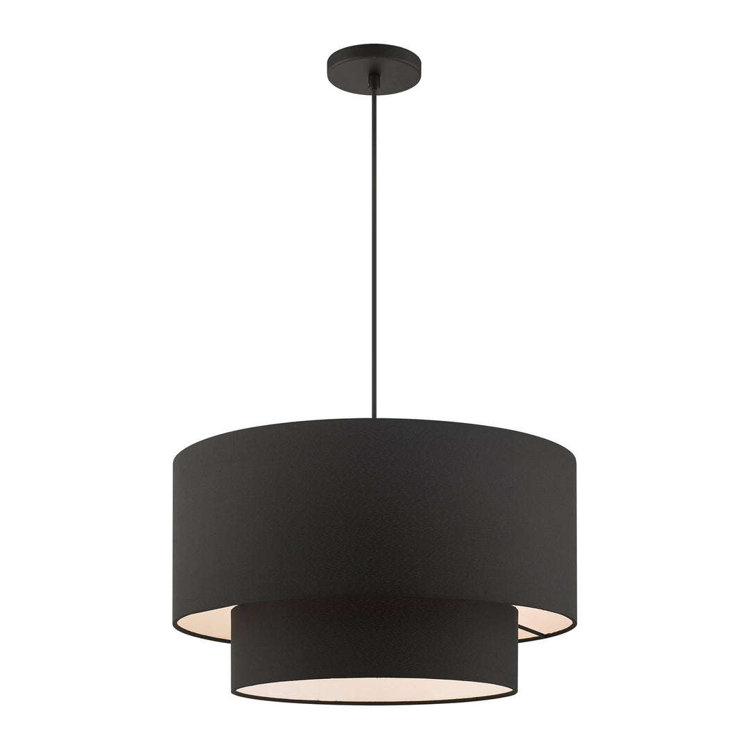 Livex Bainbridge 45668-04 Pendant Light - Black