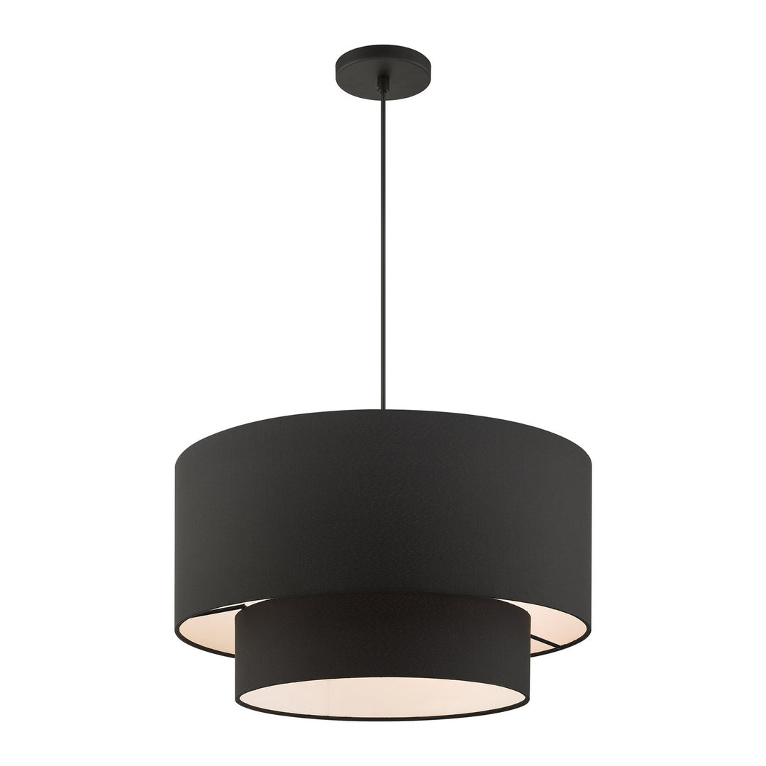 Livex Bainbridge 45668-04 Pendant Light - Black