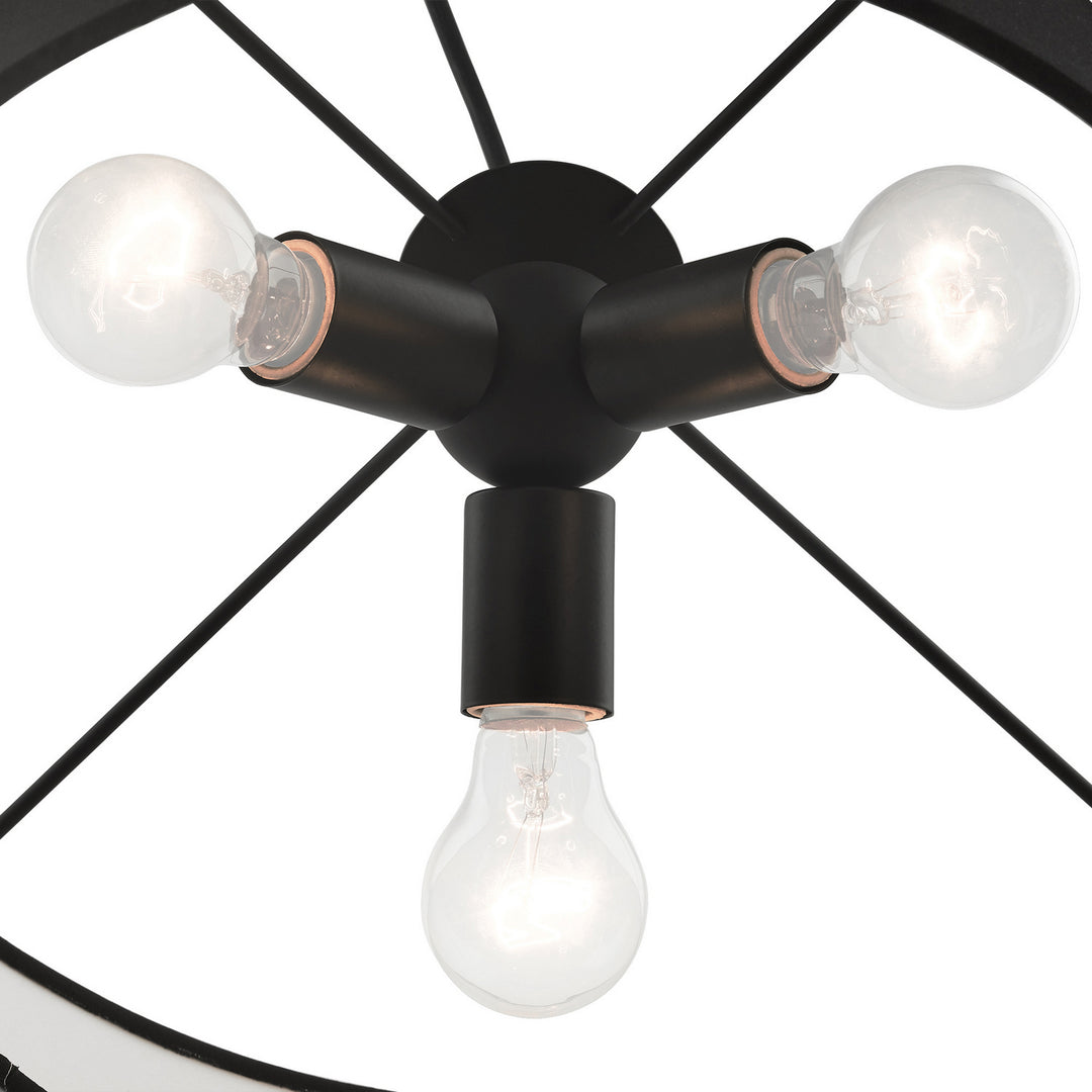 Livex Bainbridge 45668-04 Pendant Light - Black