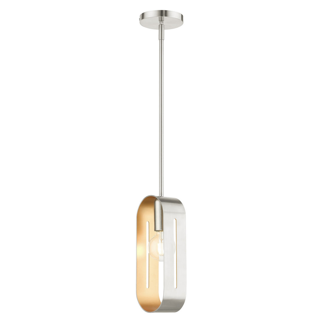 Livex Ravena 45761-91 Pendant Light - Brushed Nickel